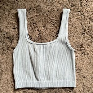 Light blue tank top